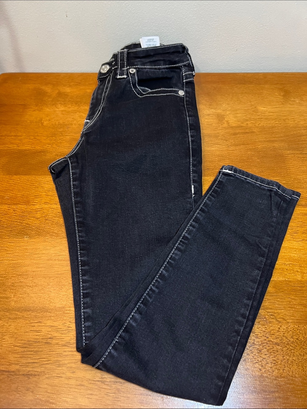 True Religion Women's Dark Wash Skinny Jeans Size 29x29